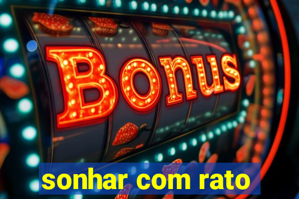 sonhar com rato